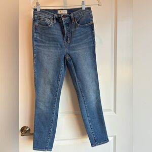 Madewell Womens 10” HIGH-RISE SKINNY CROP 26